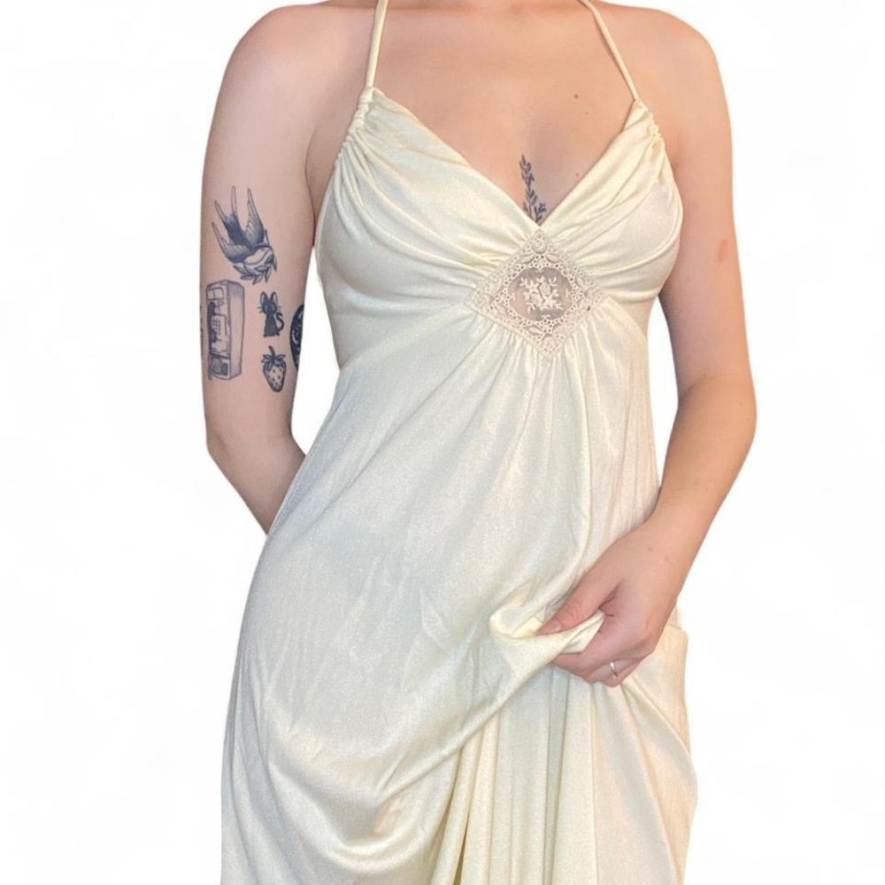 70s vintage maxi dress